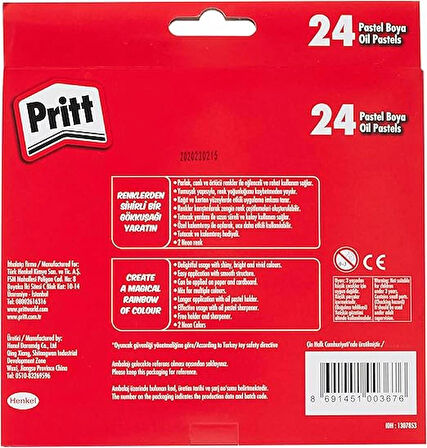 Pritt 24'lü Pastel Boya