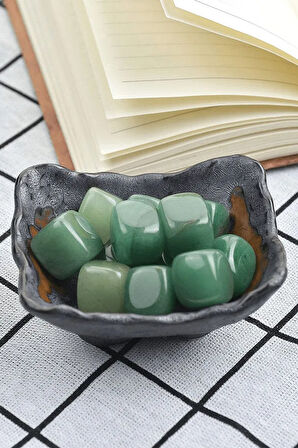 Sertifikalı Tamburlanmış Aventurin Taşı Kütle (3 ADET)