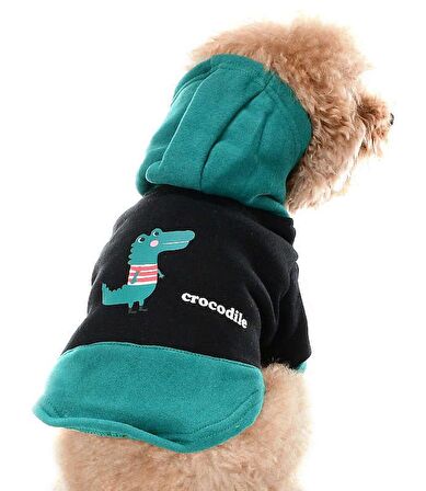 Küçük ve Orta Irk Köpek Sweatshirt - Flapon - Köpek Kıyafeti