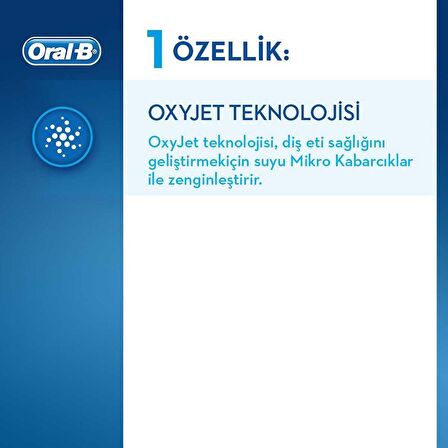 Oral-B Aquacare 4 Oxyjet 4 Mod Şarjlı Ağız Duşu