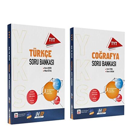 Hız ve Renk TYT Türkçe ve Coğrafya Soru Bankası Seti 2 Kitap