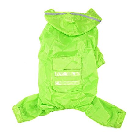 Büyük Irk Paçalı Köpek Yağmurluk - Baggi Yeşil