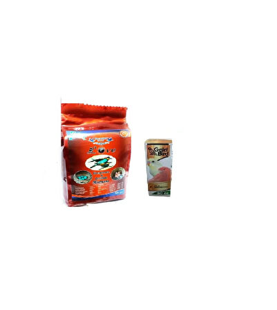 Kafes Kuşları İçin Kızıştırma Maması 250 gr Ve Vitamini 50 cc