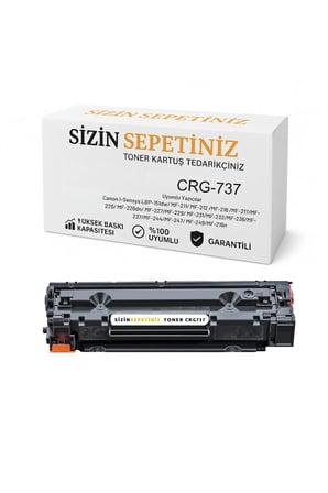 MF-211 / MF-212 / MF-216 Uyumlu CRG737 Muadil Toner