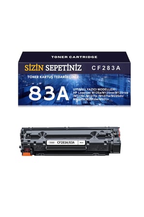 Afset CF283A Muadil Toner 83A Kaliteli M125a M127fn M201n Yazıcı Uyumlu