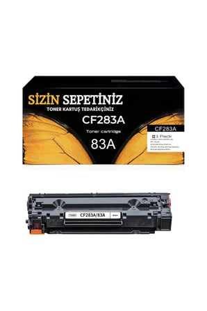 M125nw M127fw M225dn İçin CF283A 83A Muadil Toner Yüksek Kapasite