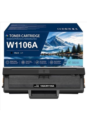 W1106A Toner Cartridge Fits for Laser 107 107a 107w MFP 135 135a 135w 137fnw Printers,