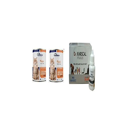 Kedi Yaş Mama Tavuklu Yetişkin 415 gr Ve DR Aminovit (Kedileriniz İçin Vitamin-Mineral- Aminoasit)