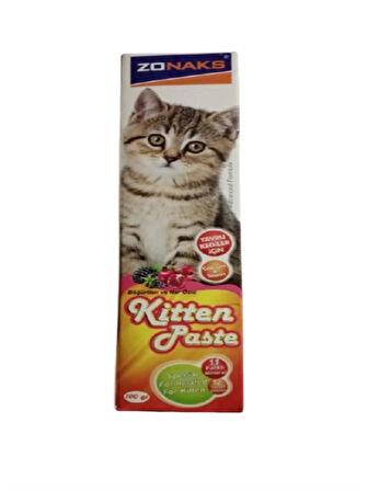 Yavru Kedileriniz İçin Özel Aromalı Multivitamin Paste 100 gr 12 Temel Vitamin - 11 Farklı Mineral