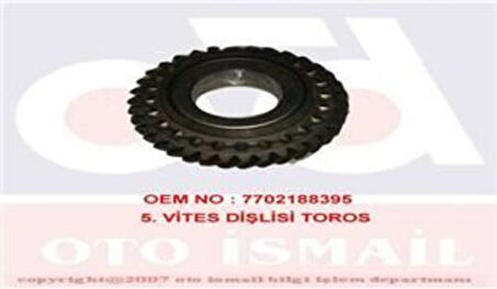 AFT GD113150 5 Vites Dişlisi Toros-R12 34 Diş MD606 7702188395