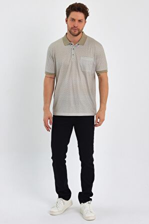 ALEXANDERGARDI CEPLİ MERSERİZE KUMAŞ POLO YAKA T-SHİRT (1057)