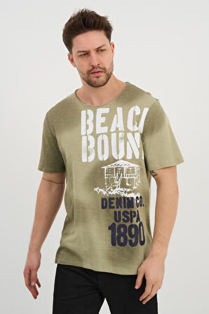 ALEXANDERGARDI Kısa Kollu Baskılı Regular T-shirt (1194195)