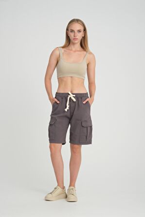 ALEXANDERGARDI KARGO CEPLİ COMFORT FİT BERMUDA ŞORT (AG-2Y)