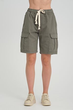 ALEXANDERGARDI KARGO CEPLİ COMFORT FİT BERMUDA ŞORT (AG-2Y)