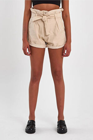 ALEXANDERGARDI Özel Koleksiyon Bağlamalı Denim Şort (4013K)