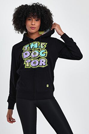 ALEXANDERGARDI DESENLİ KAPÜŞONLU FERMUARLI SWEATSHIRT (42029)