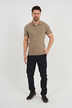 ALEXANDERGARDI Polo Yaka Düğmeli Triko T-shirt (50024)