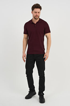 ALEXANDERGARDI Polo Yaka Düğmeli Triko T-shirt (50024)
