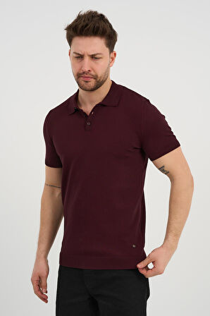 ALEXANDERGARDI Polo Yaka Düğmeli Triko T-shirt (50024)