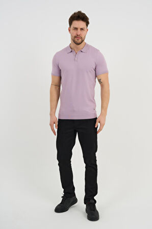 ALEXANDERGARDI Polo Yaka Düğmeli Triko T-shirt (50024)