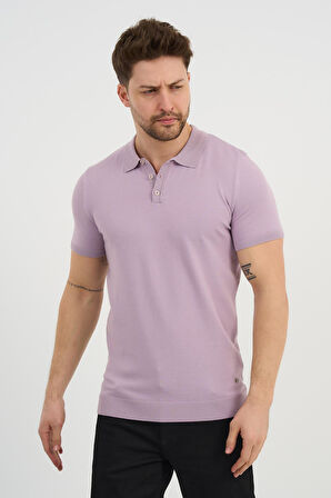 ALEXANDERGARDI Polo Yaka Düğmeli Triko T-shirt (50024)