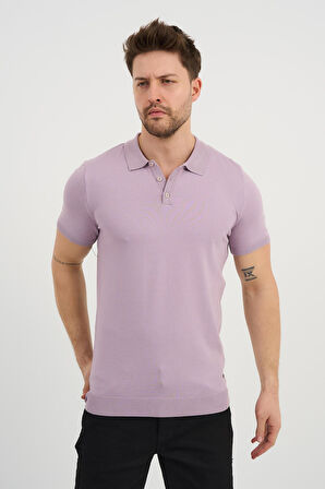 ALEXANDERGARDI Polo Yaka Düğmeli Triko T-shirt (50024)
