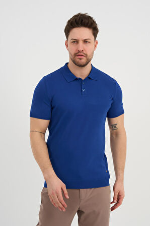 ALEXANDERGARDI Polo Yaka Düğmeli Triko T-shirt (50024)
