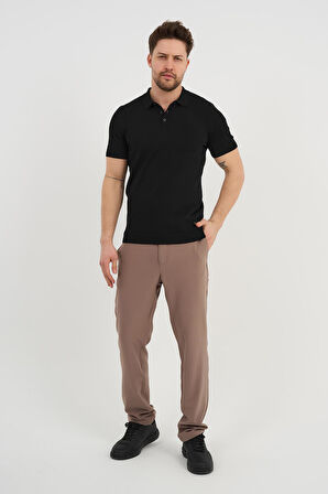 ALEXANDERGARDI Polo Yaka Düğmeli Triko T-shirt (50024)