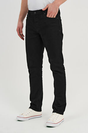 ALEXANDERGARDI Erkek Siyah Kot Pantolon (69B09UBLK)