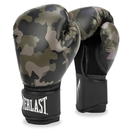 Premium İdman Antrenman Kondisyon Everlast Black Gold/Grey Camo Gloves 10 Oz 919580-70-10OZ