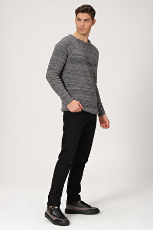 ALEXANDERGARDI BİSİKLET YAKA ÖRGÜ TRİKO KAZAK (AG5016)