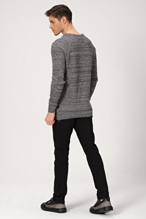 ALEXANDERGARDI BİSİKLET YAKA ÖRGÜ TRİKO KAZAK (AG5016)