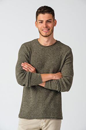 ALEXANDERGARDI BİSİKLET YAKA REGULAR FİT KAZAK (AG502205)