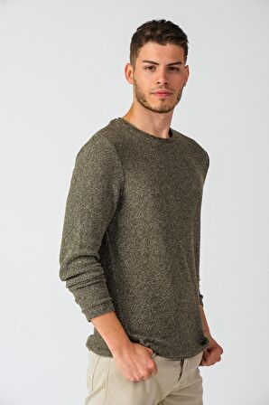 ALEXANDERGARDI BİSİKLET YAKA REGULAR FİT KAZAK (AG502205)