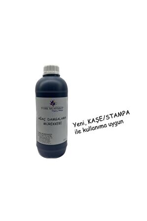 Ağaç Damgalama / Markalama Mürekkebi Siyah 1000 Ml.