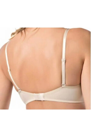 7080 Ten - Micro Kaplı Silikonlu Push-up Sütyen