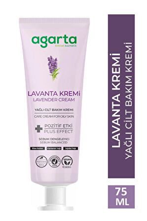 Agarta Doğal Yüz ve El Besleyici Lavantalı Cilt Bakım Kremi 75 ml