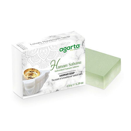 Agarta Doğal El Yapımı Hamam Sabunu 150 gr