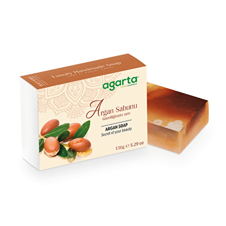 Agarta Doğal El Yapımı Argan Sabunu 150 gr