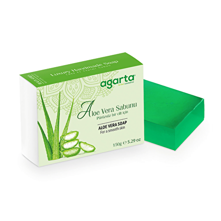 Agarta Doğal El Yapımı Aloe Vera Sabunu 150 gr