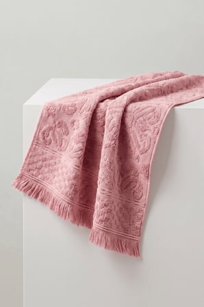 6'lı Agora Pembe El Havlusu - 50x80 Cm, 170 Gr, %100 Pamuk, Spa Ve Otel Havlusu