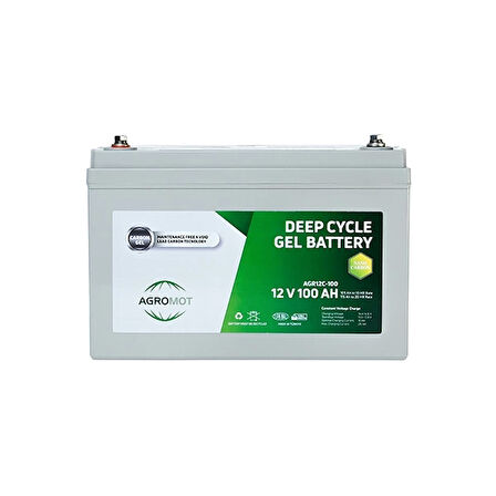 Agromot 12v 100Ah Jel Akü