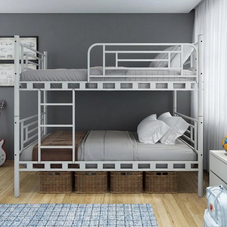 Decofer Agora Ayrılabilen Metal Ranza 90X190 Beyaz