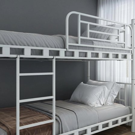 Decofer Agora Ayrılabilen Metal Ranza 90X190 Beyaz