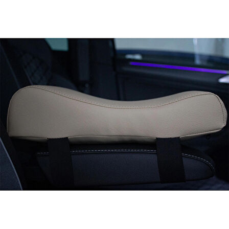 Seat Cordoba 3 Sedan 2004-2009 Uyumlu Oto Kolçak Yükseltici Kol Dayama Minderi İnce Model Bej