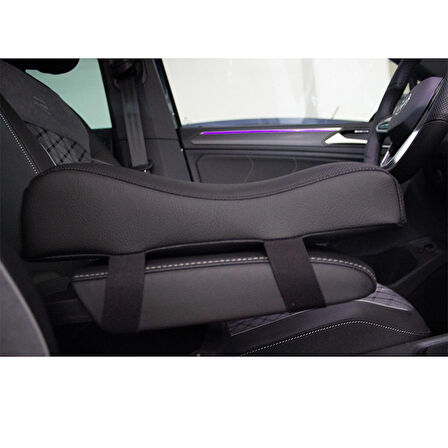 Fiat Linea Active Plus Uyumlu Oto Kolçak Yükseltici Kol Dayama Minderi İnce Model Siyah