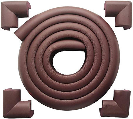 Slim 2 Mt. Kenar Koruyucu ve 4  Ad. Kose Koruyucu Kahverengi