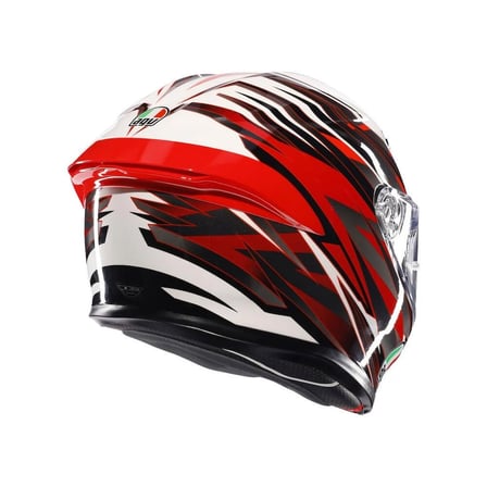 Agv Kapalı Motosiklet Kaskı K6 S Mplk Reeval Wht Red Grey