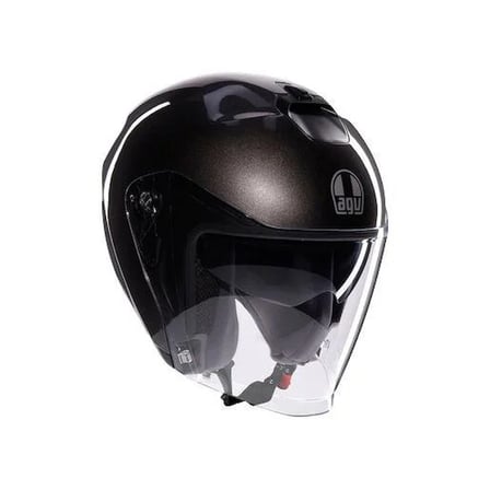 Agv Açık Motosiklet Kaskı İrides Mono Asfalto Grey Conf.