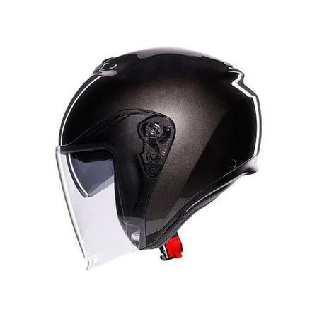 Agv Açık Motosiklet Kaskı İrides Mono Asfalto Grey Conf.